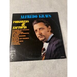 Carillon Alfredo Kraus Romanzas de Zarzuela Vinyl  CAL-11 Spain Good Tenor Opera